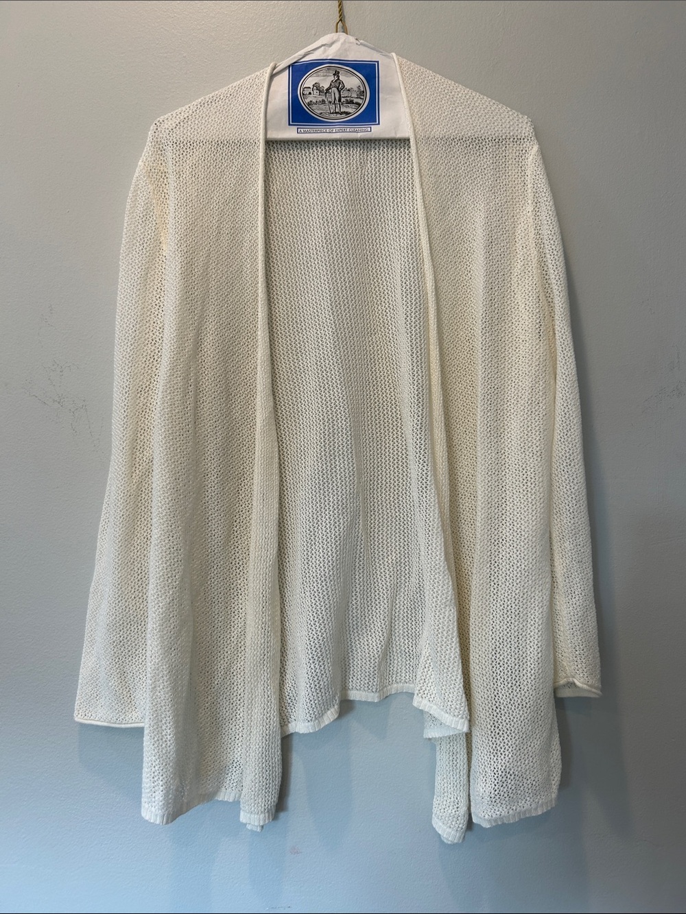 NIC+ZOE Open Knit Cardigan - Off-White/Cream